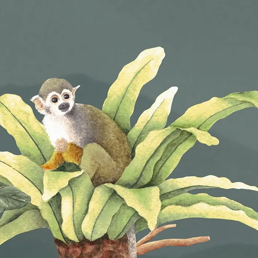 Tapisseries - Papier peint panoramique Balade Tropicale - LE PAPIERS DE NINON