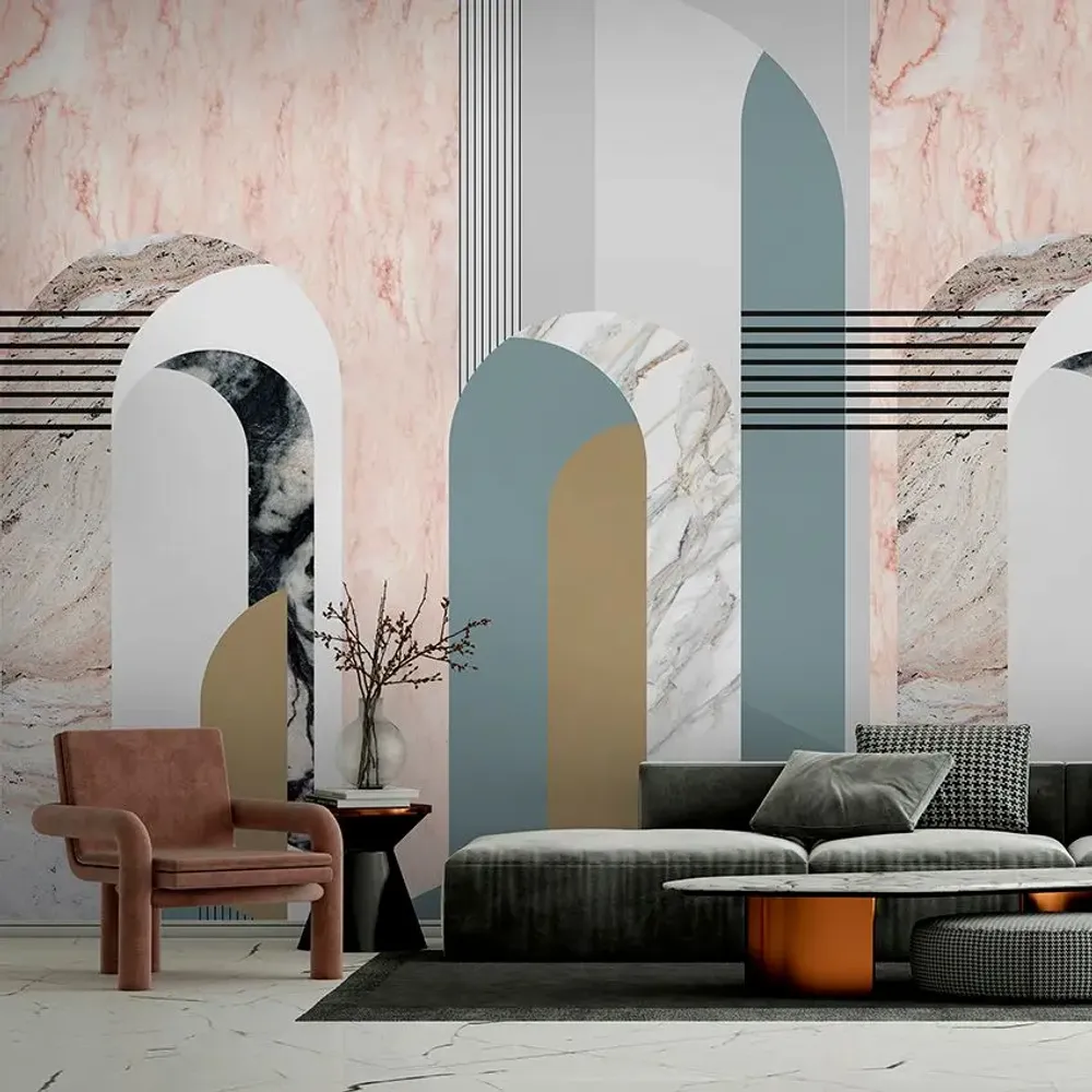 Tapestries - Arcad panoramic wallpaper - LE PAPIERS DE NINON