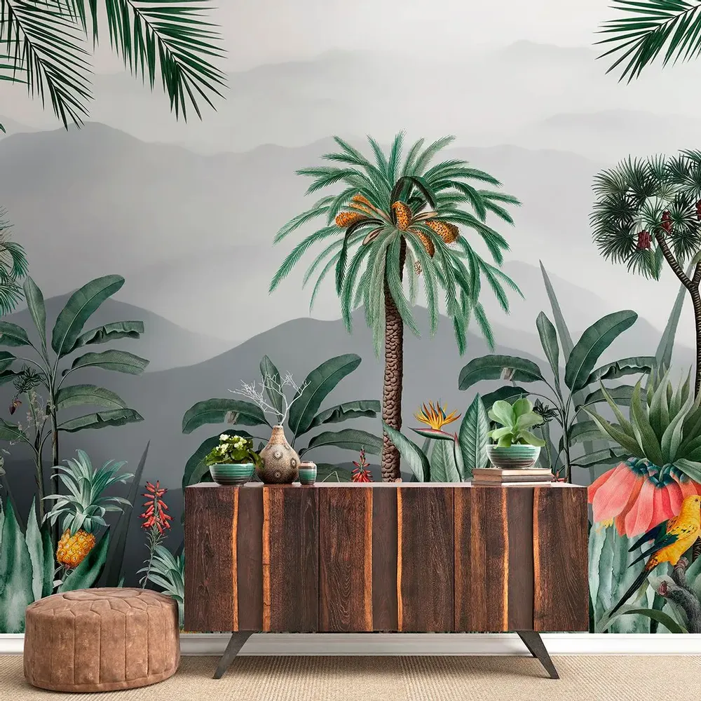 Tapisseries - Papier peint panoramique Orage À Bali - LE PAPIERS DE NINON