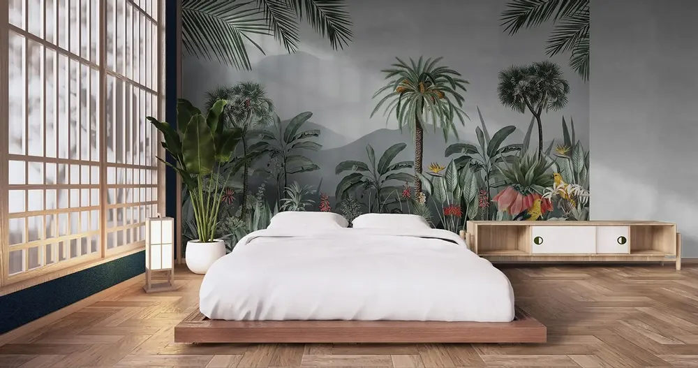 Tapisseries - Papier peint panoramique Orage À Bali - LE PAPIERS DE NINON