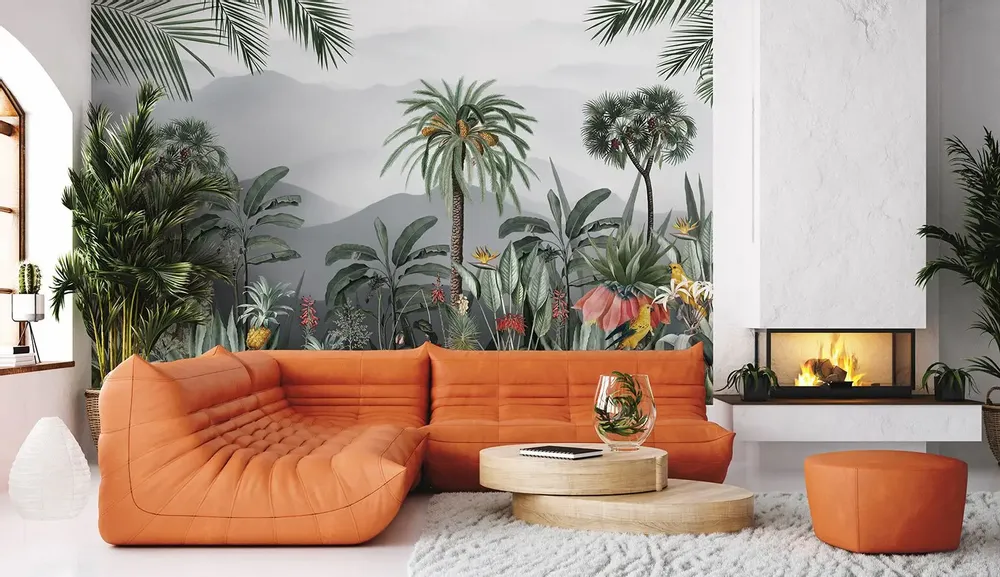 Tapisseries - Papier peint panoramique Orage À Bali - LE PAPIERS DE NINON