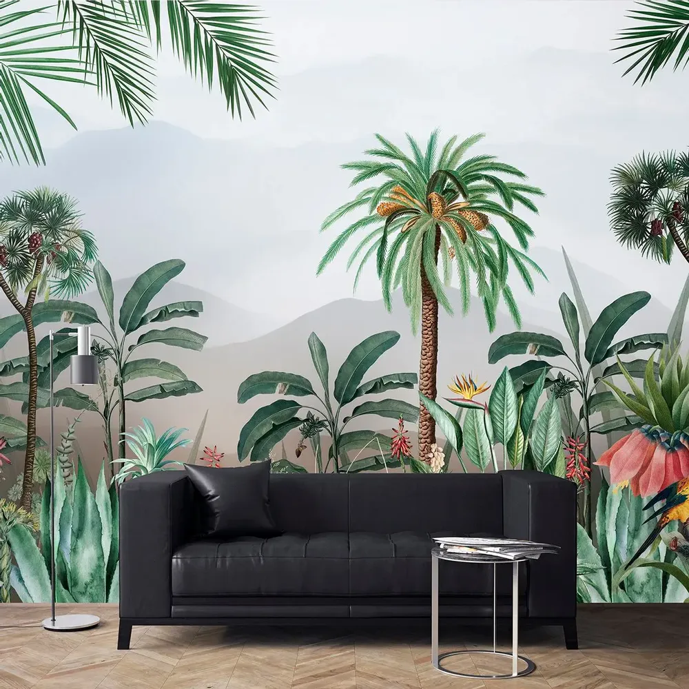 Tapisseries - Papier peint panoramique Bali - LE PAPIERS DE NINON