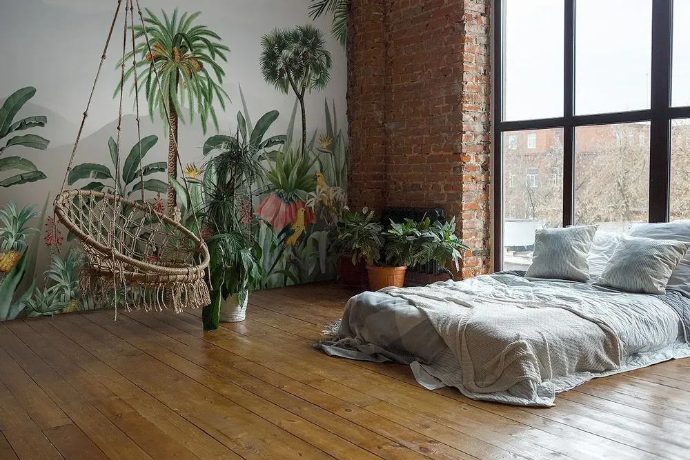 Tapisseries - Papier peint panoramique Bali - LE PAPIERS DE NINON