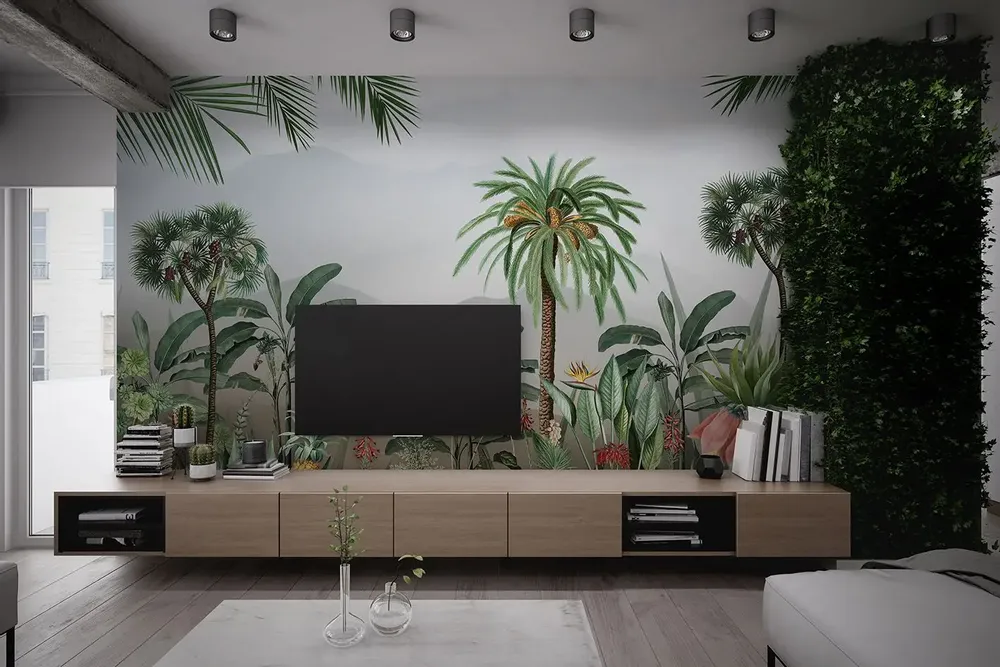 Tapisseries - Papier peint panoramique Bali - LE PAPIERS DE NINON