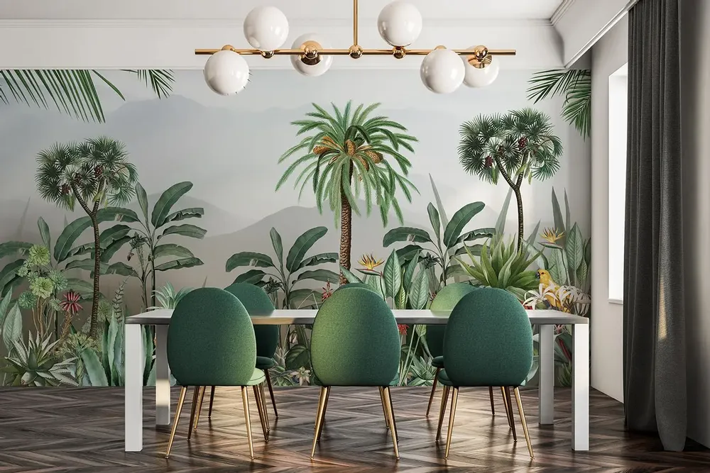 Tapisseries - Papier peint panoramique Bali - LE PAPIERS DE NINON