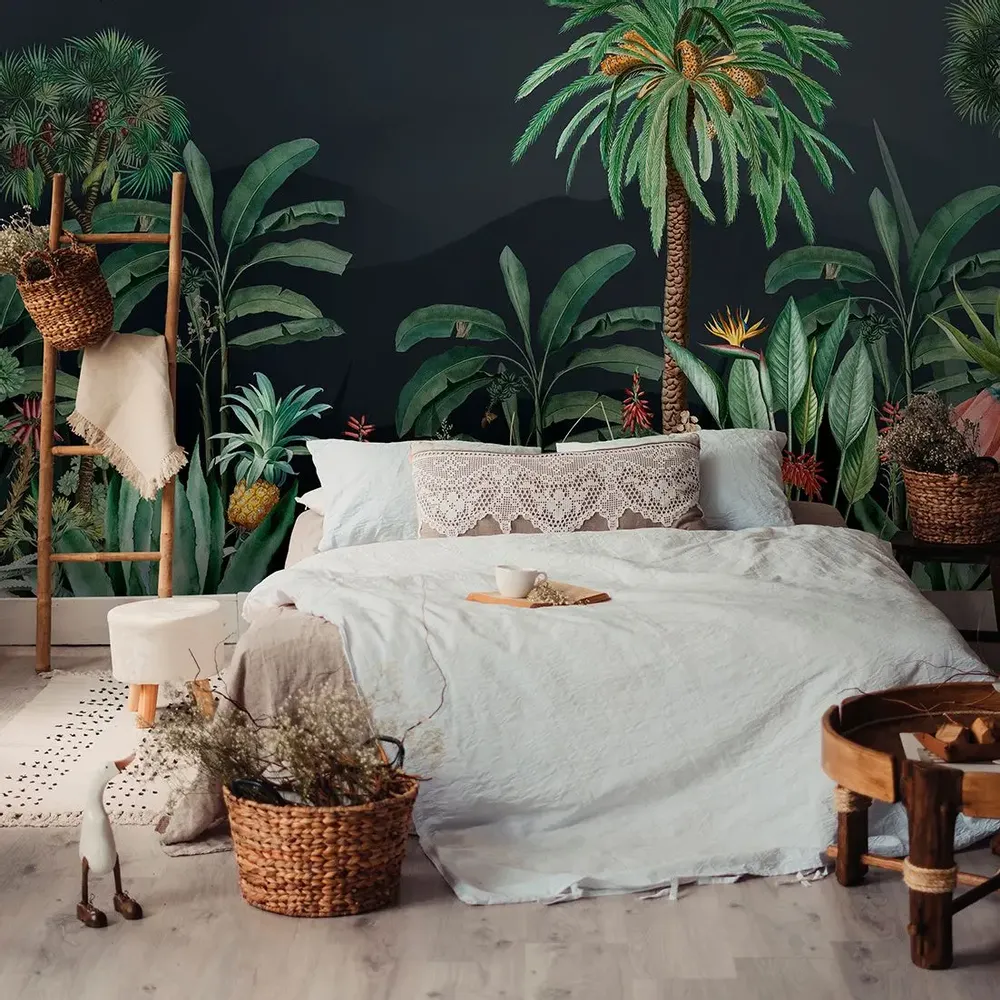 Tapisseries - Papier peint panoramique Nuit À Bali - LE PAPIERS DE NINON