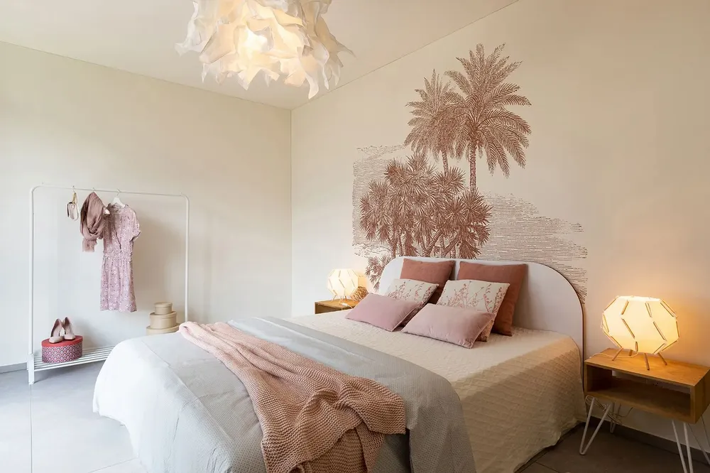 Tapisseries - Papier peint panoramique Palmier Doum - LE PAPIERS DE NINON