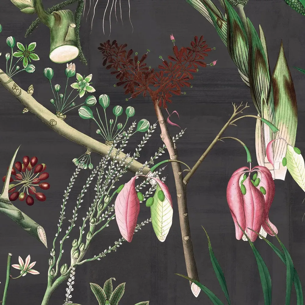 Tapisseries - Papier peint panoramique Lusso Botanico - LE PAPIERS DE NINON