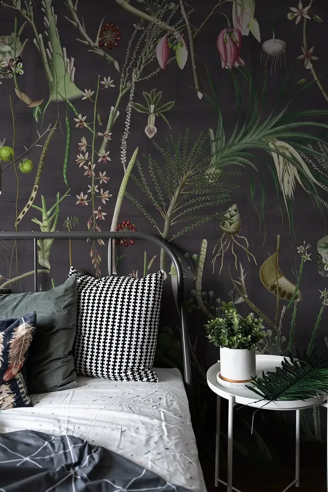 Tapisseries - Papier peint panoramique Lusso Botanico - LE PAPIERS DE NINON