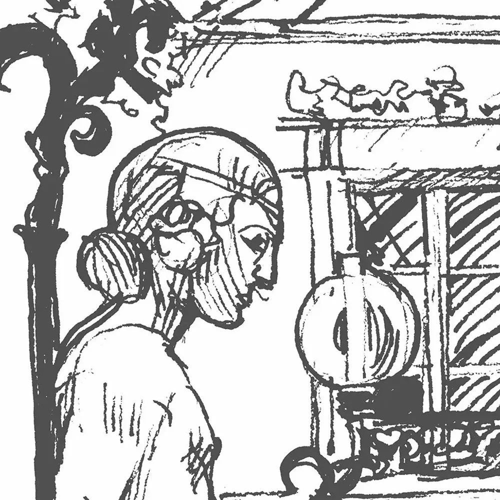 Tapisseries - Papier peint panoramique Passage Pommeraye - LE PAPIERS DE NINON