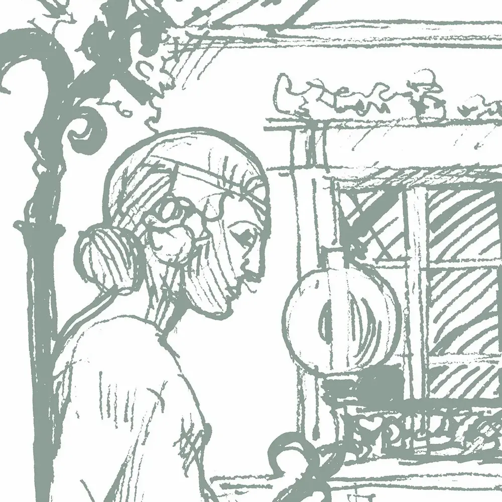 Tapisseries - Papier peint panoramique Passage Pommeraye - LE PAPIERS DE NINON