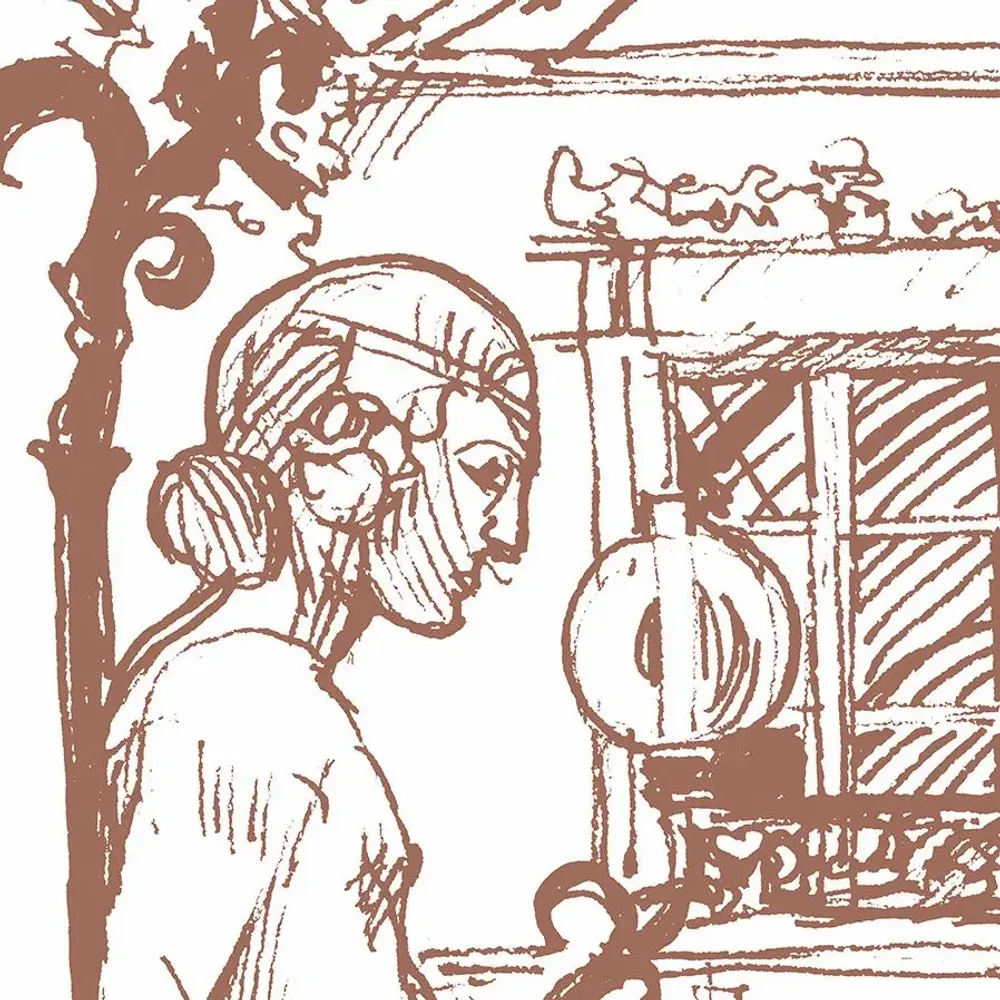 Tapisseries - Papier peint panoramique Passage Pommeraye - LE PAPIERS DE NINON