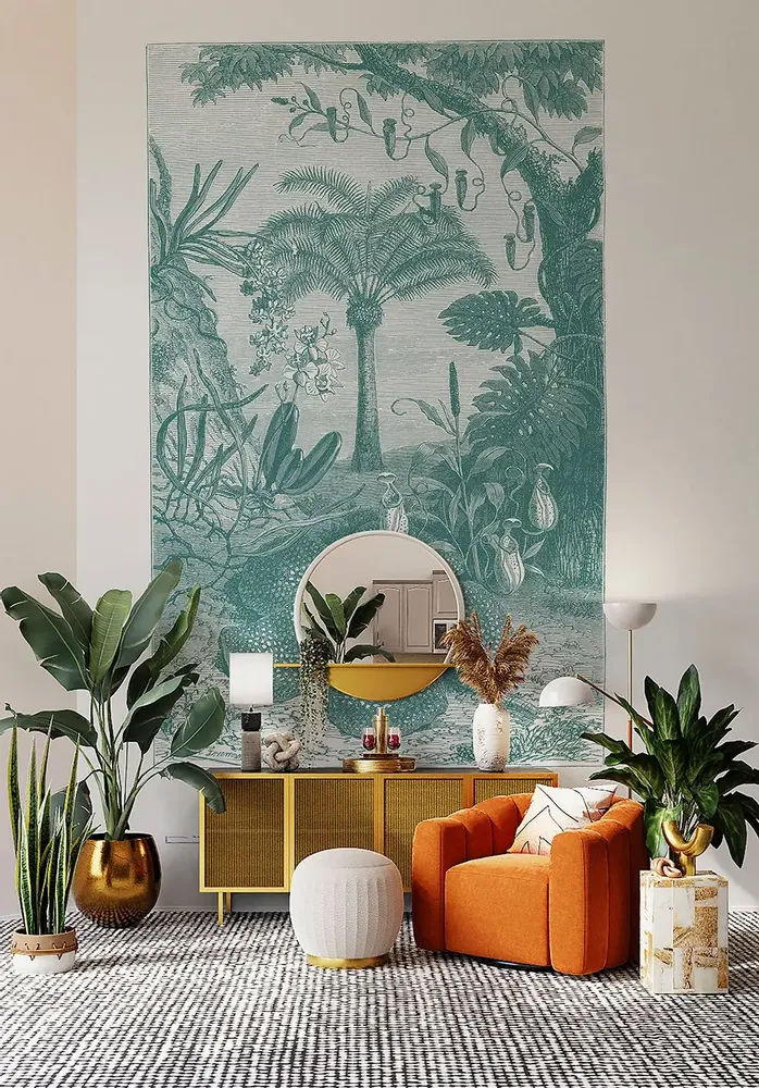 Tapisseries - Papier peint panoramique Amabilis - LE PAPIERS DE NINON