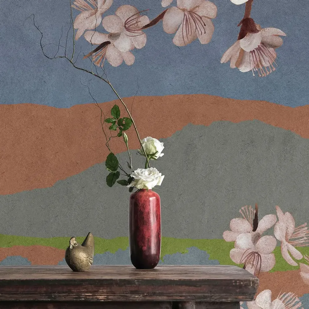 Tapisseries - Papier peint panoramique Sakura - LE PAPIERS DE NINON