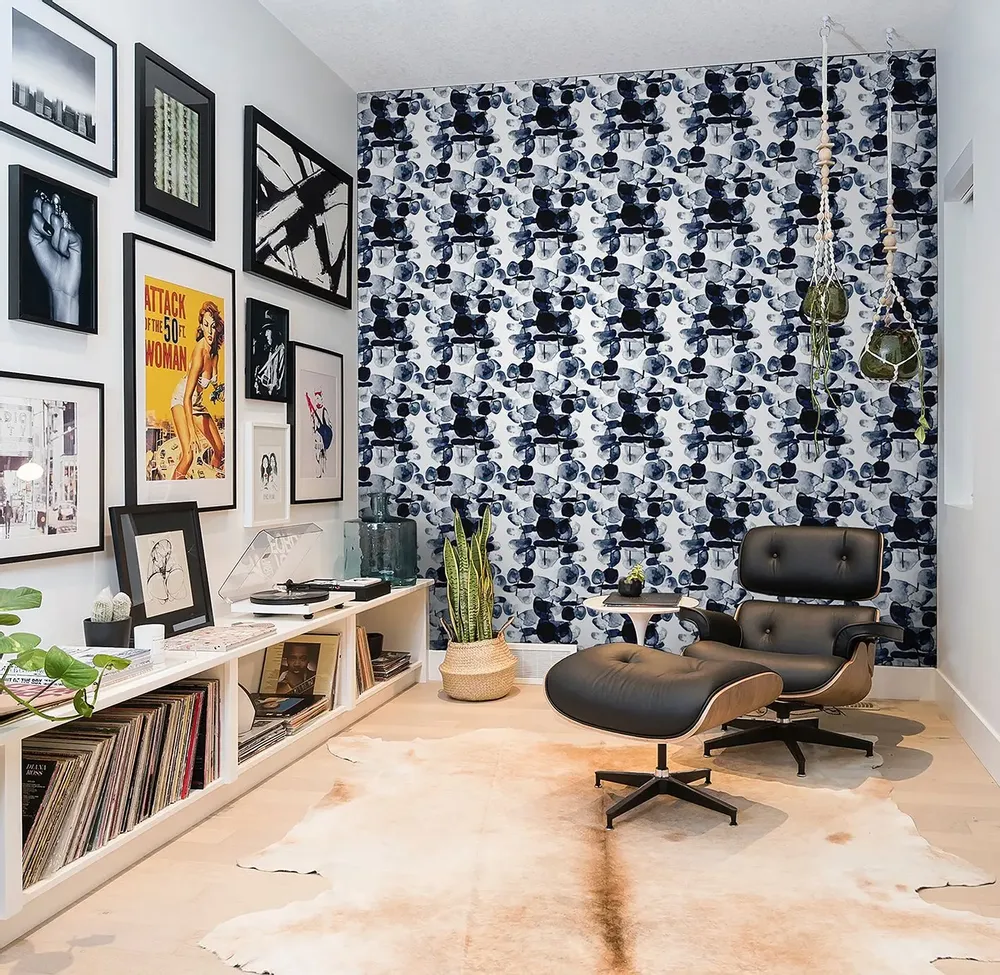 Tapestries - Lunar panoramic wallpaper - LE PAPIERS DE NINON