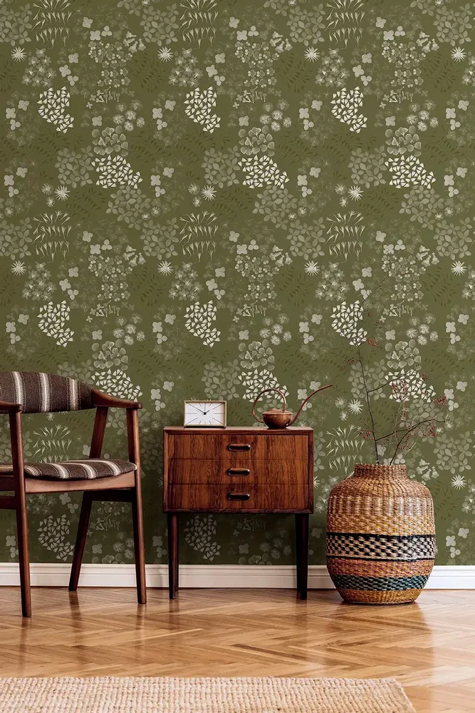 Tapestries - Medley panoramic wallpaper - LE PAPIERS DE NINON