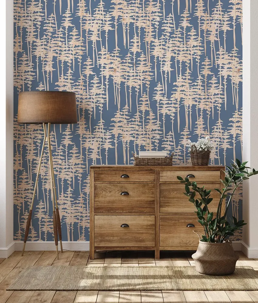 Tapisseries - Papier peint panoramique Epicéa - LE PAPIERS DE NINON