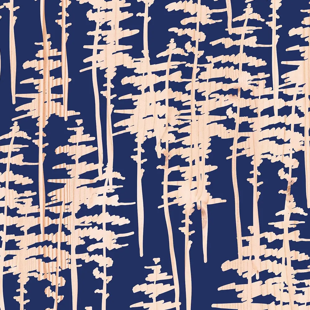 Tapisseries - Papier peint panoramique Epicéa - LE PAPIERS DE NINON