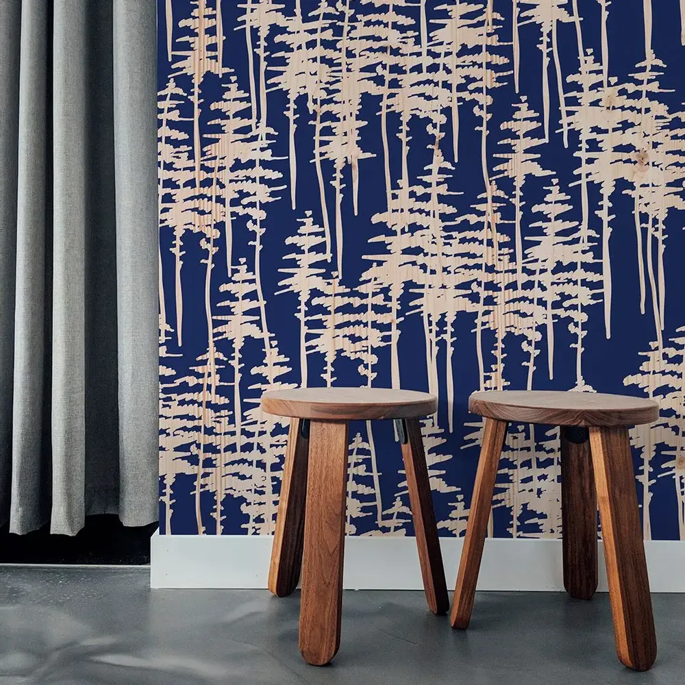 Tapisseries - Papier peint panoramique Epicéa - LE PAPIERS DE NINON