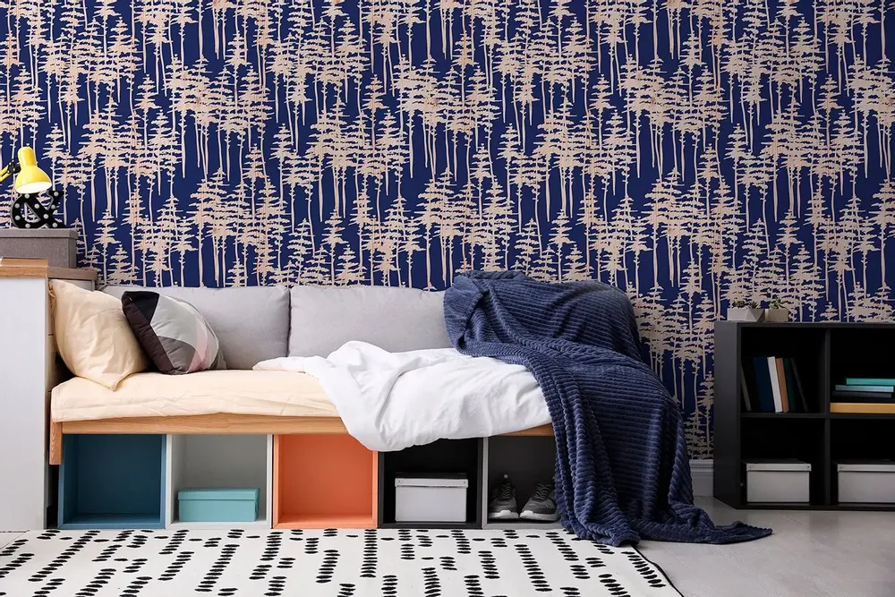 Tapisseries - Papier peint panoramique Epicéa - LE PAPIERS DE NINON