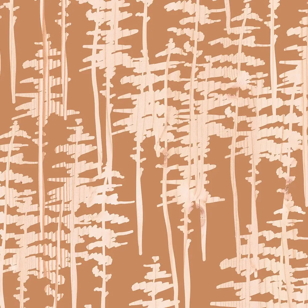 Tapestries - Spruce panoramic wallpaper - LE PAPIERS DE NINON