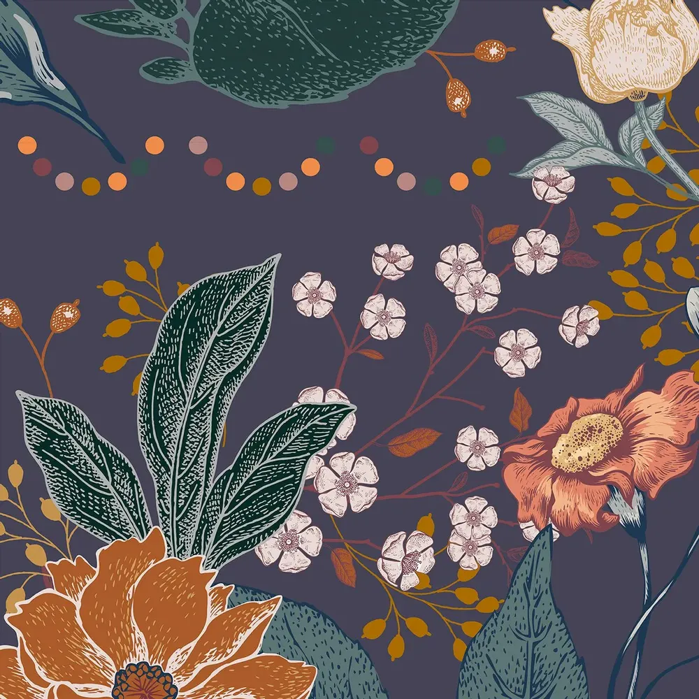 Tapestries - Hortense panoramic wallpaper - LE PAPIERS DE NINON