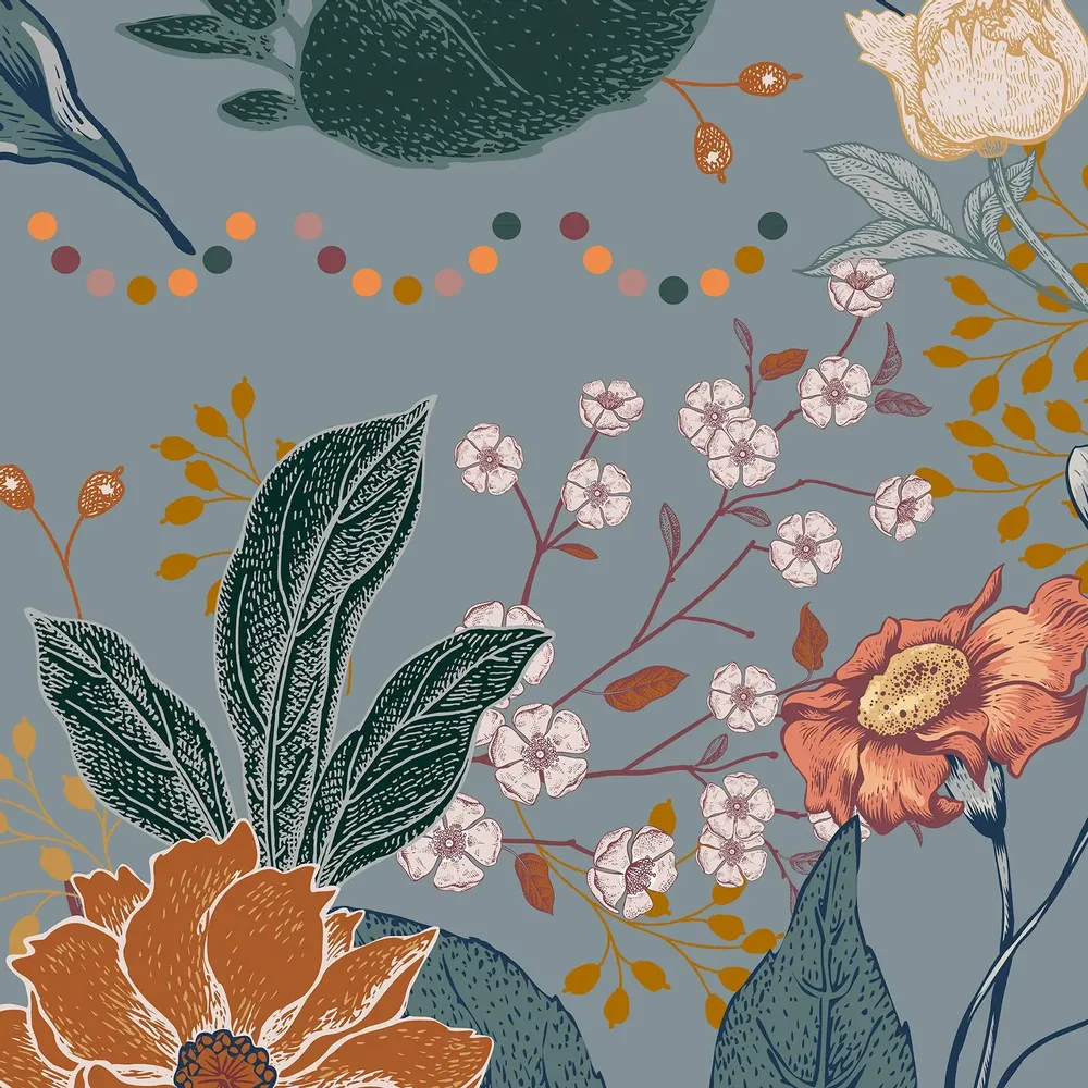 Tapisseries - Papier peint panoramique Hortense - LE PAPIERS DE NINON