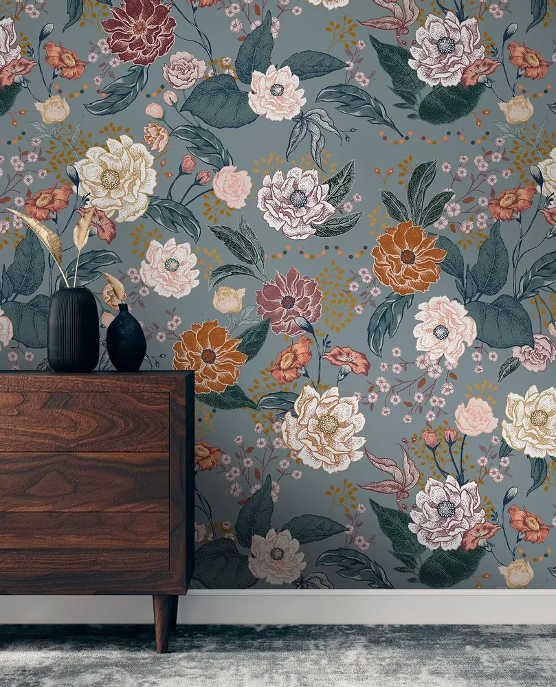 Tapisseries - Papier peint panoramique Hortense - LE PAPIERS DE NINON