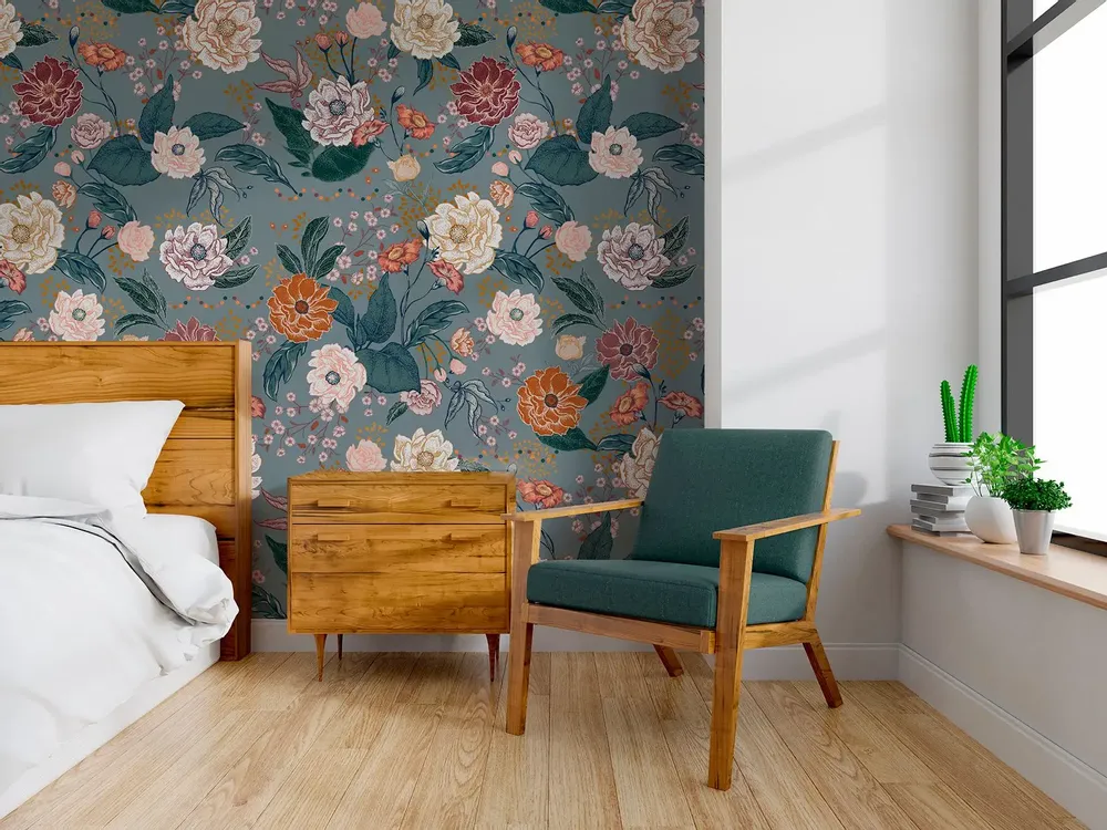 Tapisseries - Papier peint panoramique Hortense - LE PAPIERS DE NINON