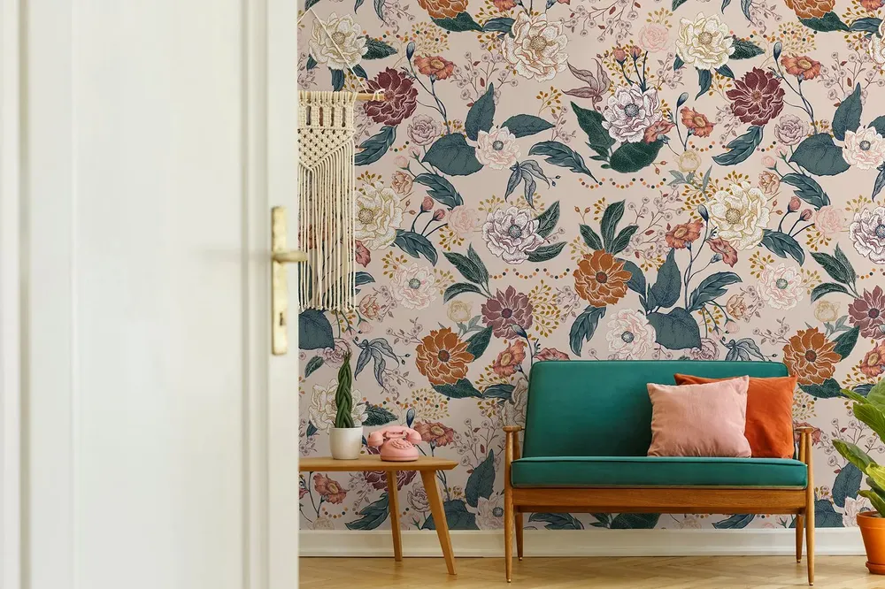 Tapisseries - Papier peint panoramique Hortense - LE PAPIERS DE NINON