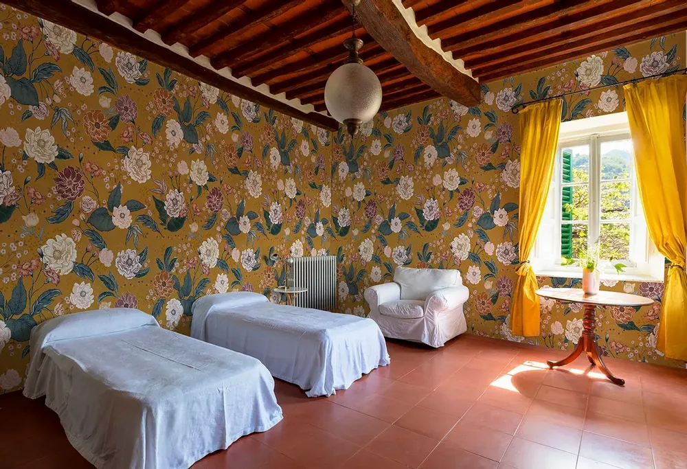 Tapisseries - Papier peint panoramique Hortense - LE PAPIERS DE NINON