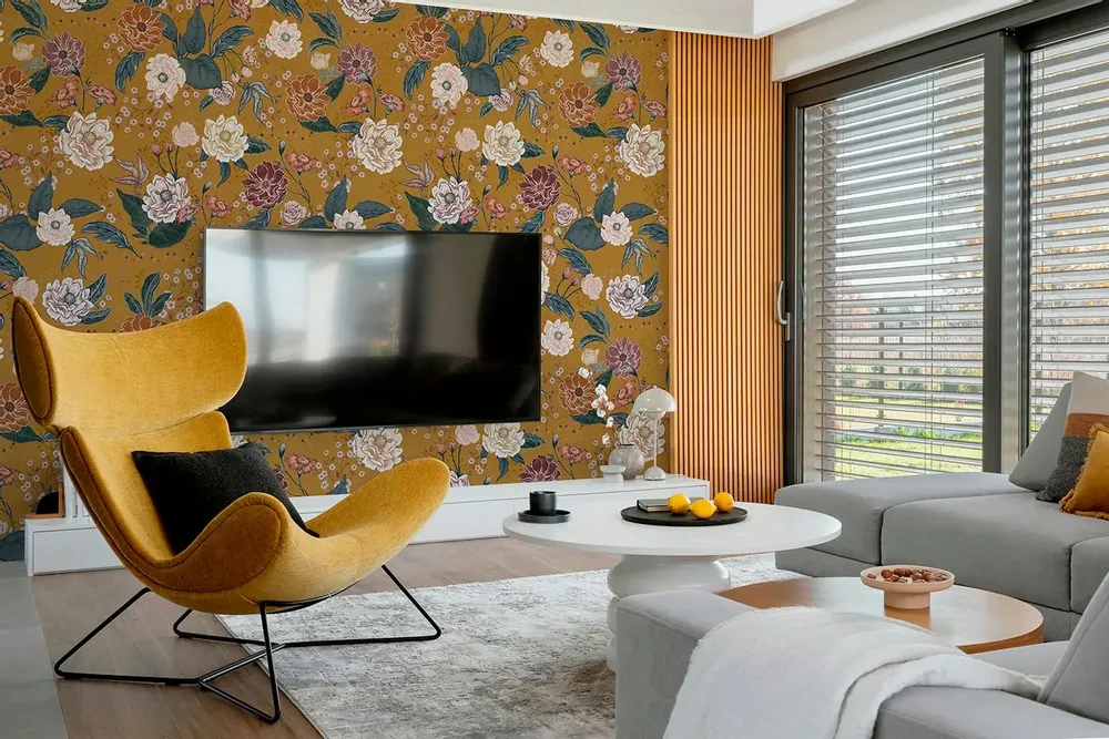 Tapisseries - Papier peint panoramique Hortense - LE PAPIERS DE NINON