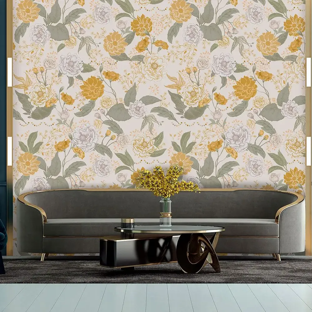 Tapisseries - Papier peint panoramique Hortense - LE PAPIERS DE NINON