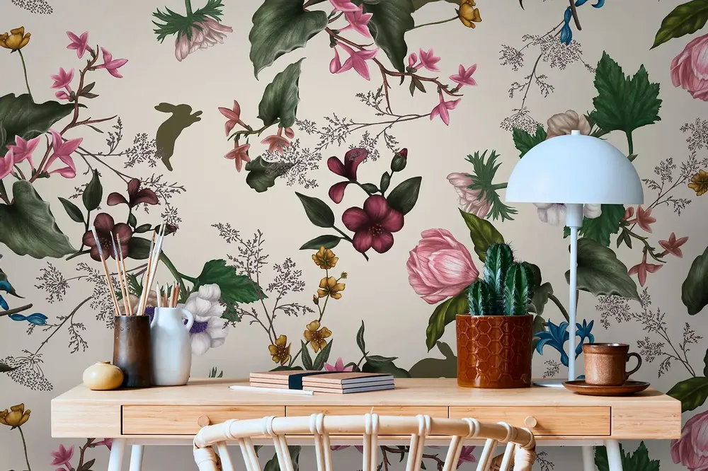 Tapisseries - Papier peint panoramique Kitch Forestier - LE PAPIERS DE NINON