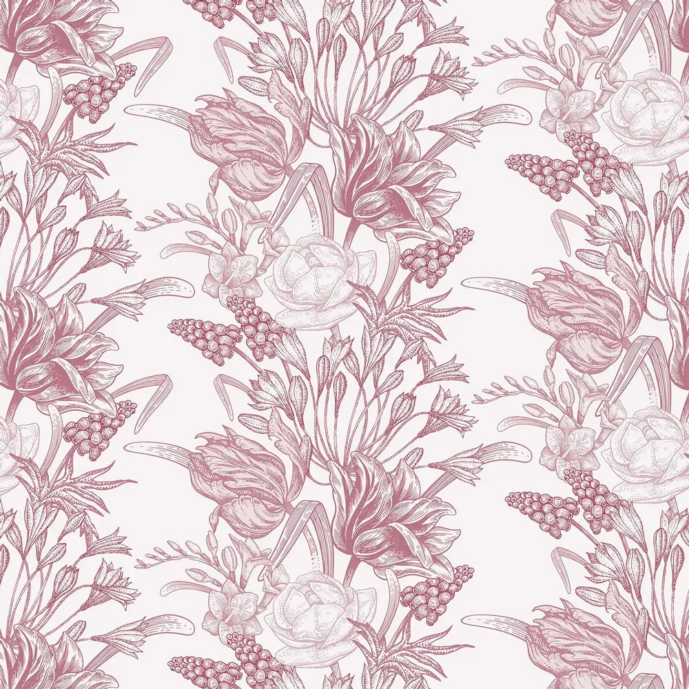 Tapisseries - Papier peint panoramique Muscari - LE PAPIERS DE NINON