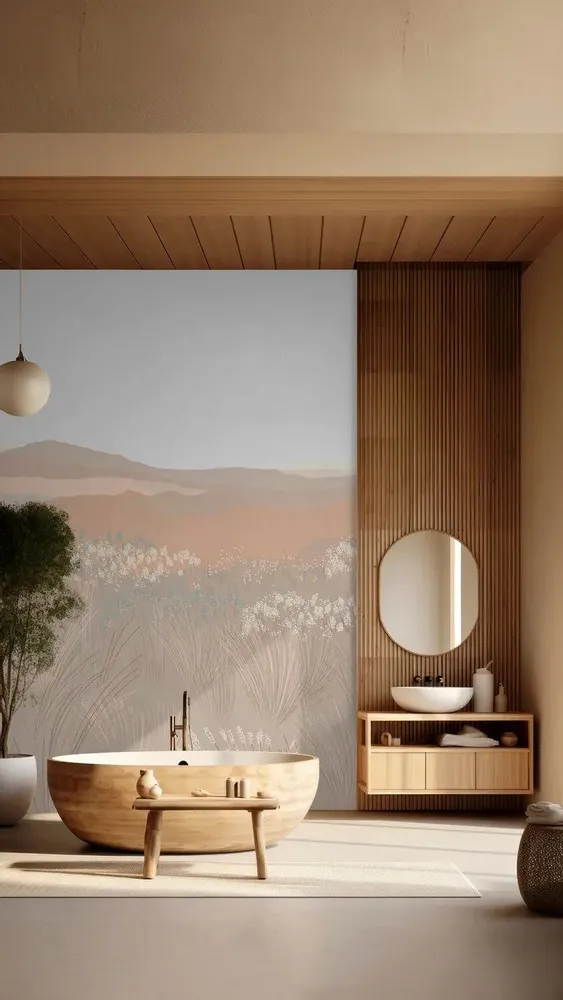 Tapisseries - Papier peint panoramique Horizon - LE PAPIERS DE NINON