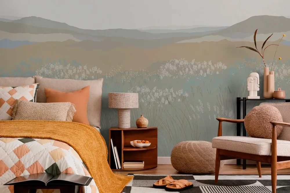 Tapestries - Horizon panoramic wallpaper - LE PAPIERS DE NINON