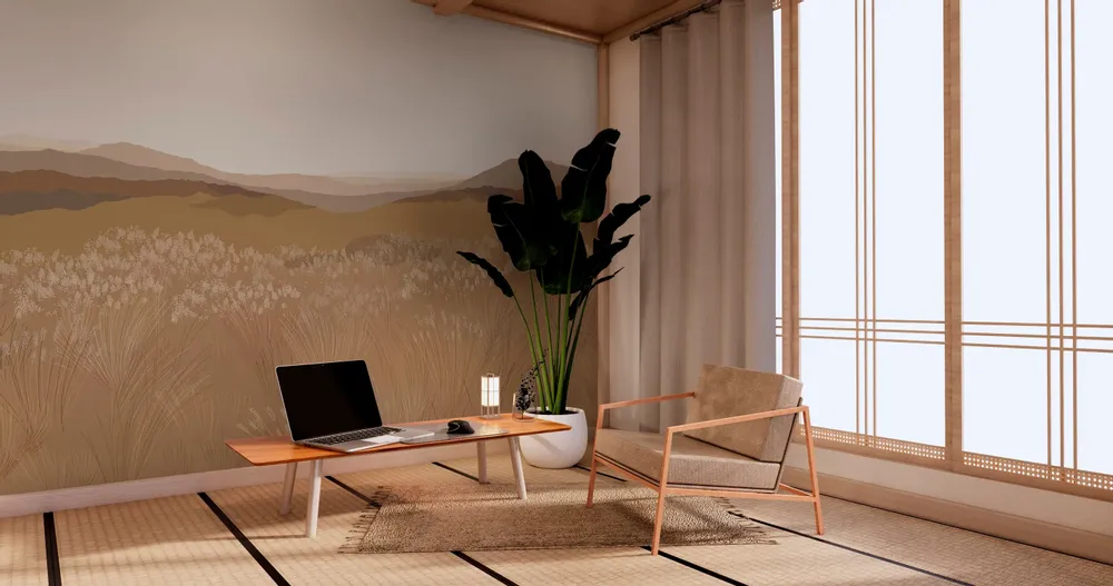 Tapisseries - Papier peint panoramique Horizon - LE PAPIERS DE NINON