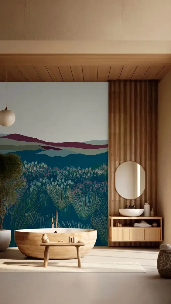 Tapisseries - Papier peint panoramique Horizon - LE PAPIERS DE NINON