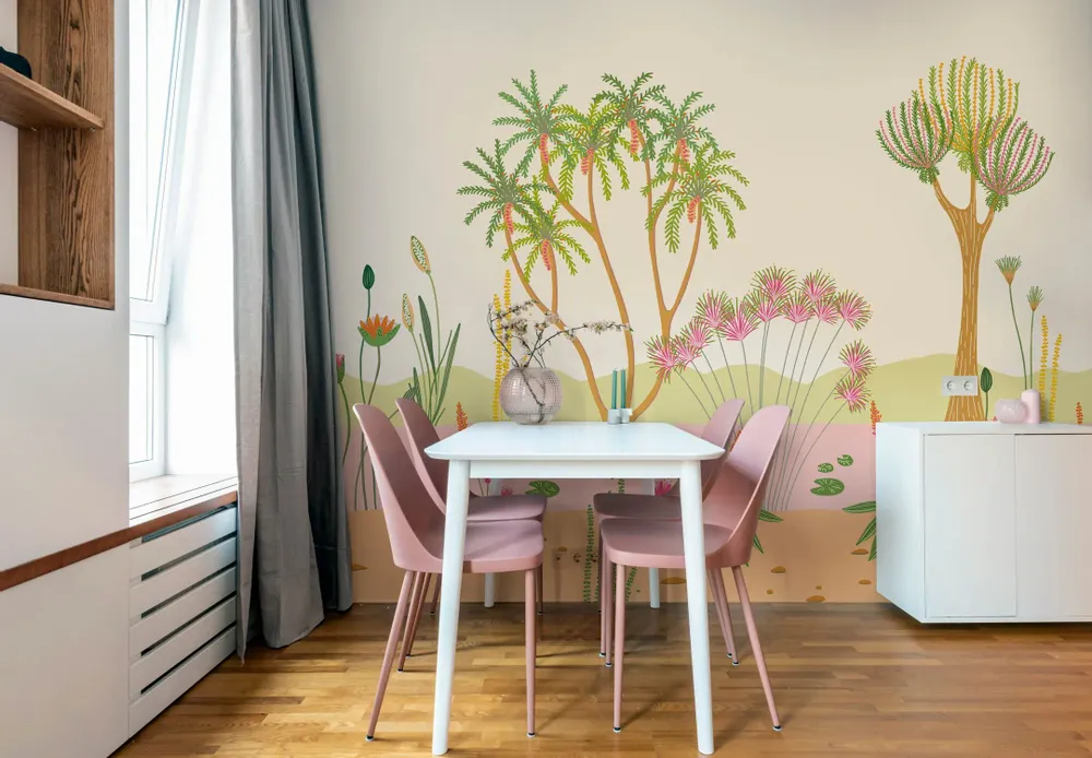 Tapisseries - Papier peint panoramique Le long du Nil - LE PAPIERS DE NINON