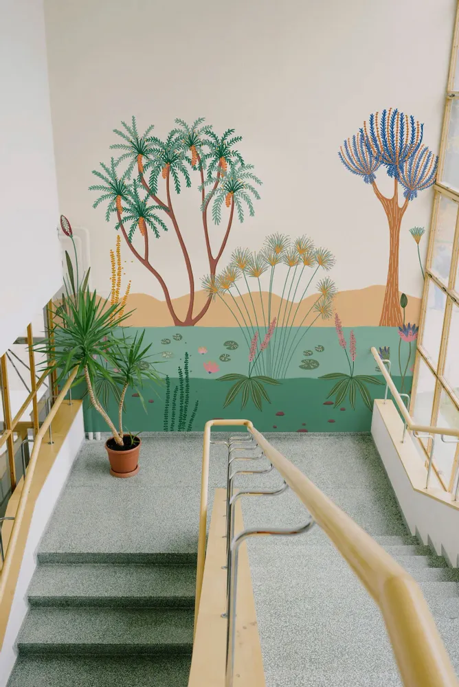 Tapisseries - Papier peint panoramique Le long du Nil - LE PAPIERS DE NINON