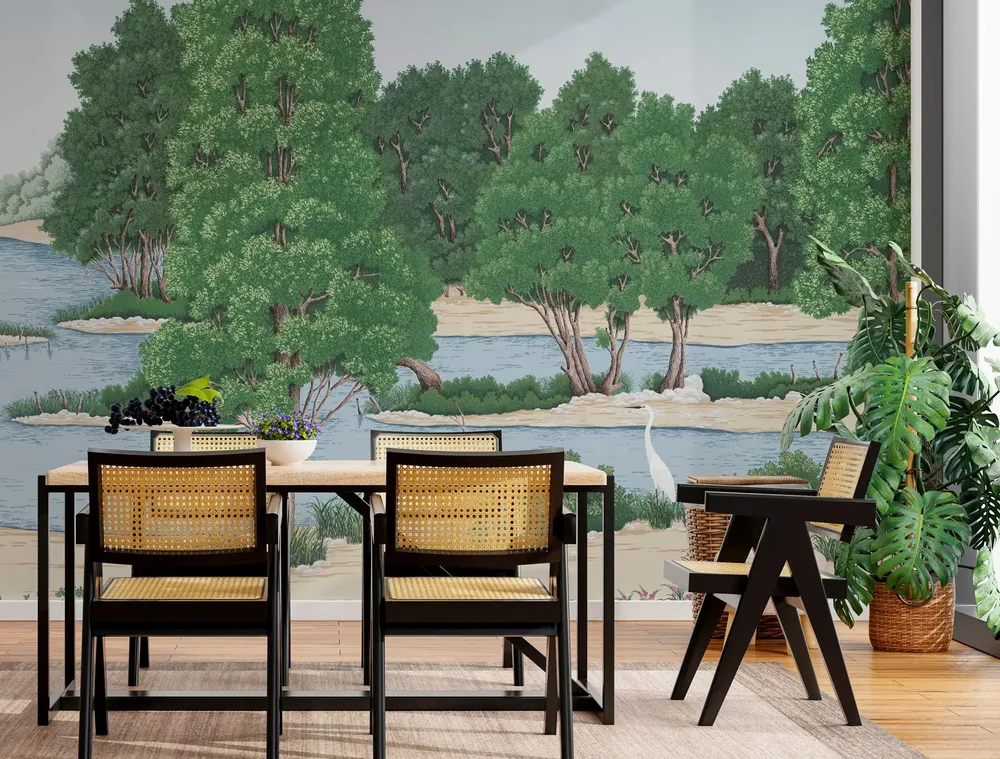 Tapisseries - Papier peint panoramique Loire sauvage XL - LE PAPIERS DE NINON