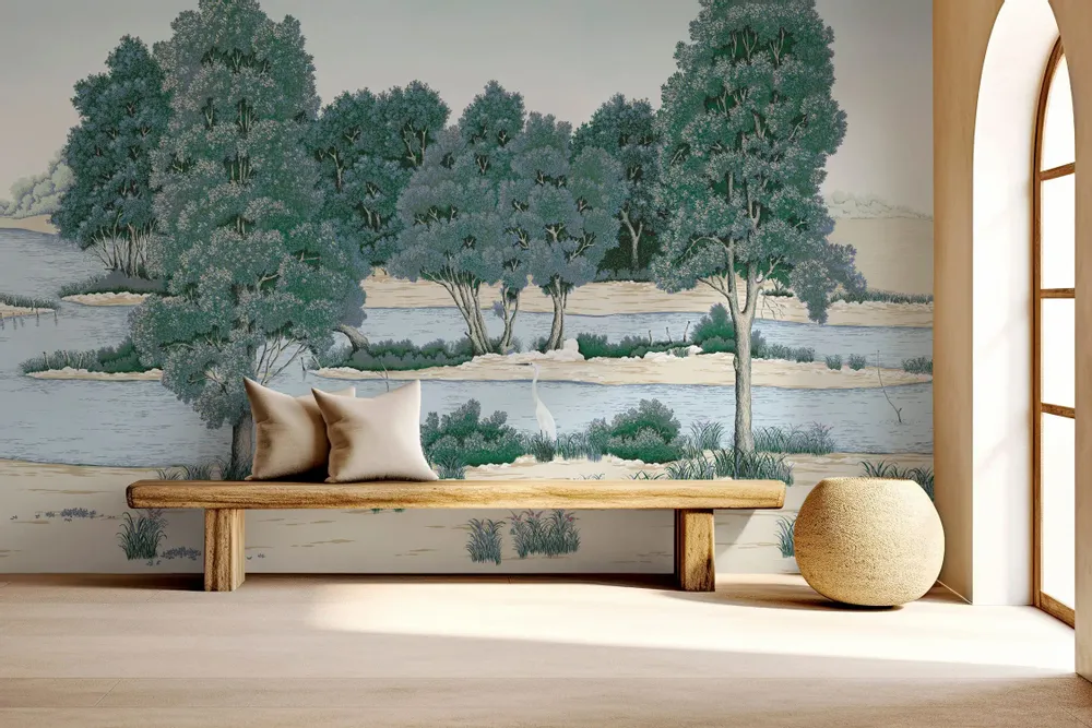 Tapisseries - Papier peint panoramique Loire éphémère XL - LE PAPIERS DE NINON