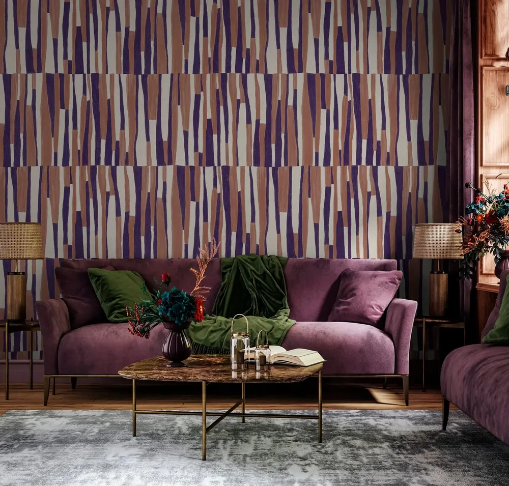 Tapestries - TIÉBÉLÉ panoramic wallpaper - LE PAPIERS DE NINON