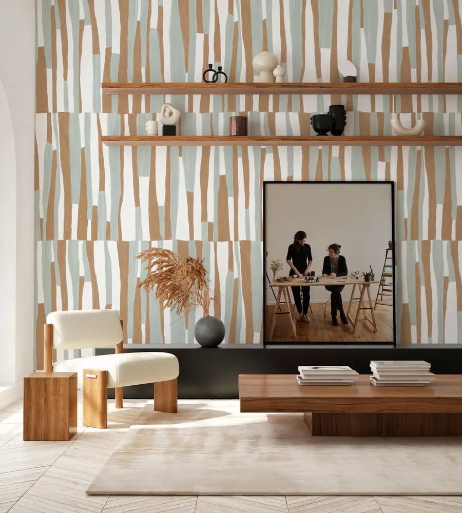 Tapestries - TIÉBÉLÉ panoramic wallpaper - LE PAPIERS DE NINON