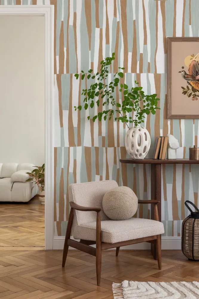 Tapestries - TIÉBÉLÉ panoramic wallpaper - LE PAPIERS DE NINON