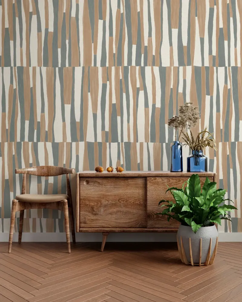 Tapestries - TIÉBÉLÉ panoramic wallpaper - LE PAPIERS DE NINON