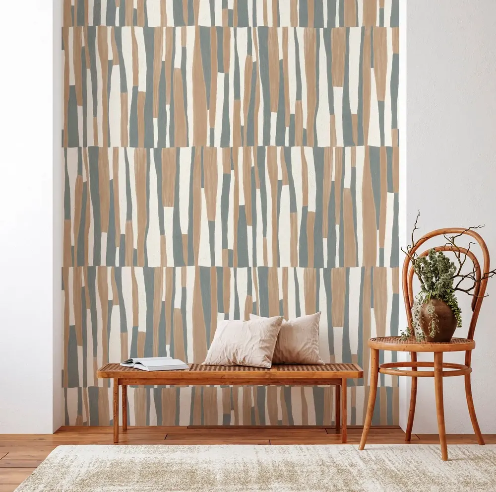 Tapestries - TIÉBÉLÉ panoramic wallpaper - LE PAPIERS DE NINON