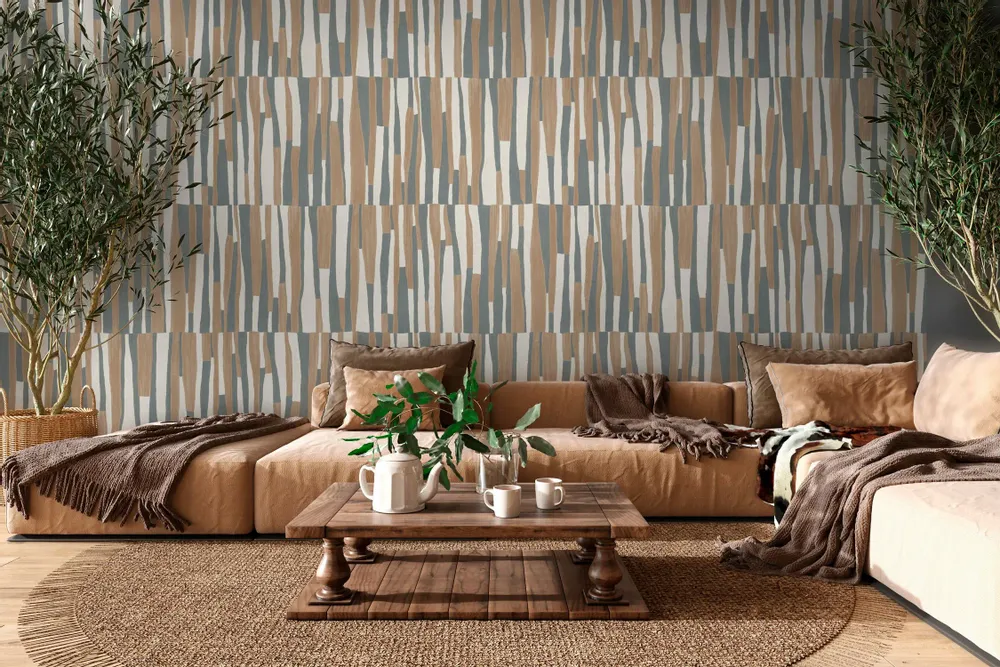 Tapestries - TIÉBÉLÉ panoramic wallpaper - LE PAPIERS DE NINON