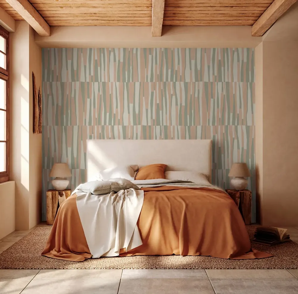 Tapestries - TIÉBÉLÉ panoramic wallpaper - LE PAPIERS DE NINON